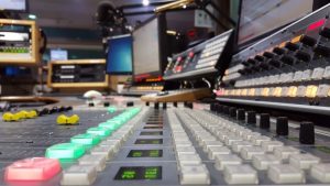 Radio Studio Technical Cleaning. 